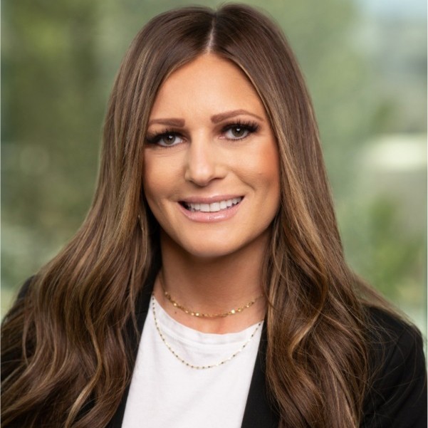 Headshot of bank employee, Aubree Madsen, Director of Customer Success