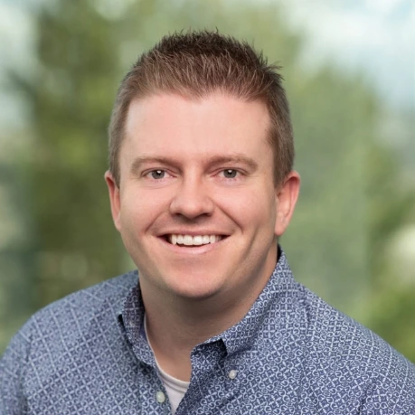 Headshot of bank employee, Jordan Moore, Regional Sales Manager, Dealer Groups